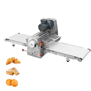 CE Automatic Dough Gebäck Sheeter Roller reversible Lamina dora de Masa Fondant günstigen Preis Brot Croissant Dough Sheeter Maschine