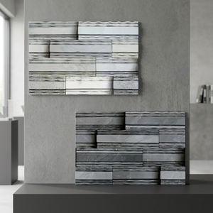 Carreaux de mur extérieur en céramique indienne OEM 30x45cm 12x18 Digital Glazed 3D Elevation Design for Outdoor Hall Mall Use 300x450mm - Product Image 5
