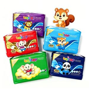 Fabricantes de Pañales para Bebés OEM en China, Pañales Económicos para Bebés, Pañales Orgánicos con Cinta Suave, Pañales Japoneses Súper Absorbentes, Paquete de Pañales para Bebés - Product Image 1