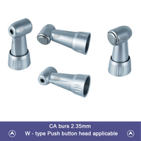 Pièce à main dentaire basse vitesse avec bouton poussoir W * Inner Water Spray Way Contra Angle Dentistry Accessory Turbine Power Source