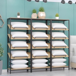 Nhà dệt kim loại bền hiển thị đứng cửa hàng kệ cho Gối cao su bộ đồ giường đồ chơi sang trọng lõi Tủ trưng bày - Product Image 1