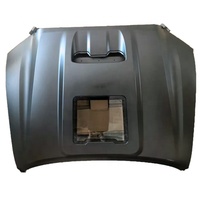 Accessoires pour pick-up : Capot moteur modifié pour Tacoma 2016-2023 avec aérations en acier, feux LED ambre, clips et fixation par boulons – État neuf