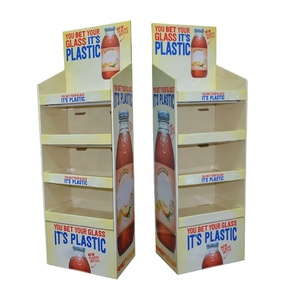 Tùy chỉnh miễn phí đứng hiển thị các tông cho năng lượng đồ uống các tông Tầng Kệ hiển thị đứng - Product Image 1