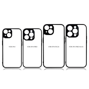 Blank Sublimation 2D TPU Mobile Phone Case Bags With Camera Hole Protection For IPhone 14 /14 Pro / 14 Plus / 14 Pro Max