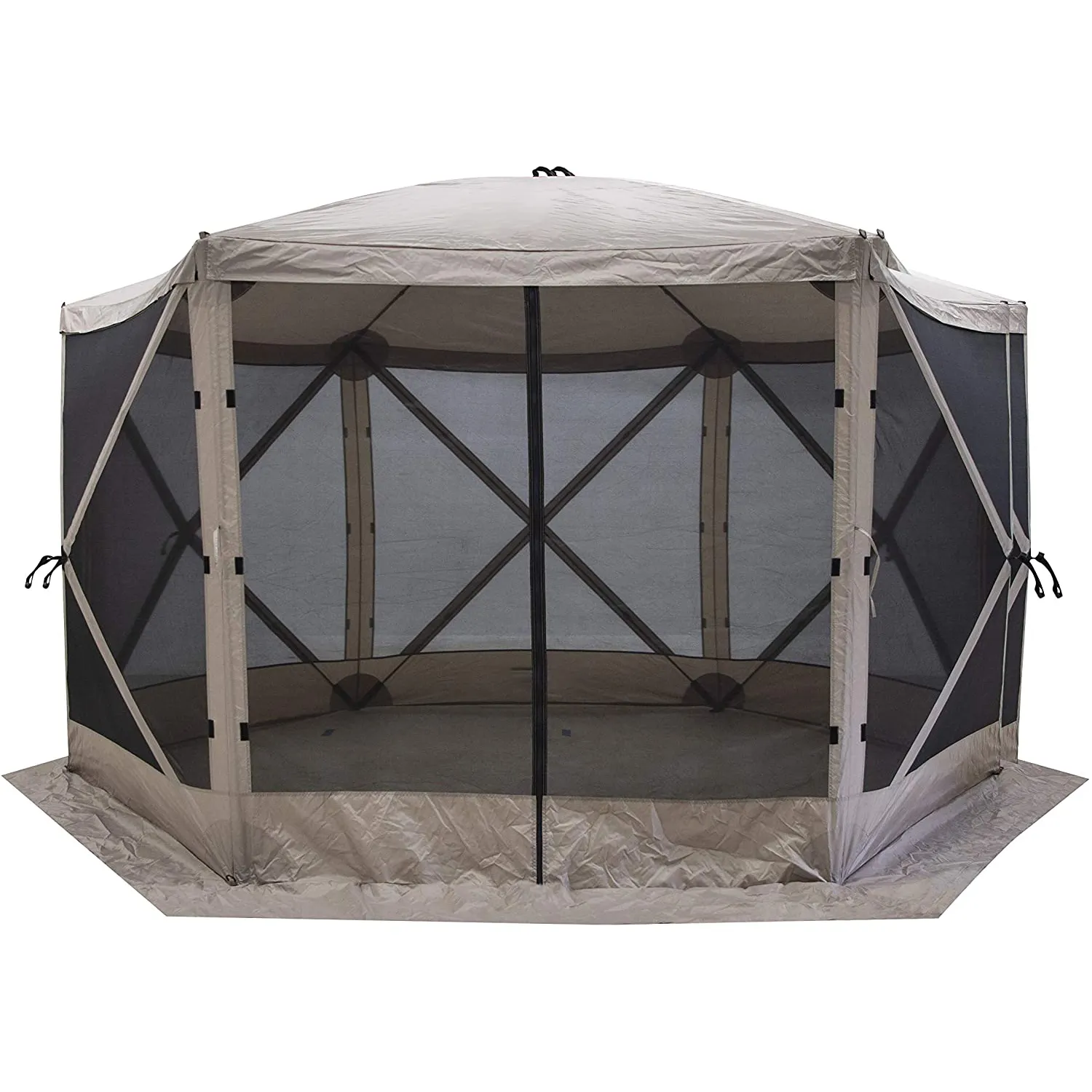 China fabricante 8-pessoa acampamento tenda gazebo pacote