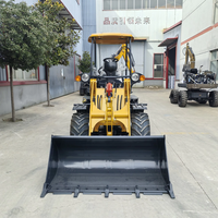 Chargeuse-pelleteuse articulée 4x4 à prix d'usine pour travaux de terrassement lourds