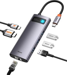 <span class=keywords><strong>Hub</strong></span> <span class=keywords><strong>USB</strong></span> Tipo <span class=keywords><strong>C</strong></span> 6 en 1, Adaptador de <span class=keywords><strong>Hub</strong></span> <span class=keywords><strong>USB</strong></span> <span class=keywords><strong>C</strong></span> 3.0 con HDMI, LAN, Lector de Tarjetas SD y TF para Computadora Portátil y de Escritorio - Product Image 1