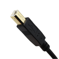 Conjunto de Cable USB 2,0 3,0 3,1 macho a macho B estándar de alta calidad con blindaje trenzado para unidad externa de escáner de impresora