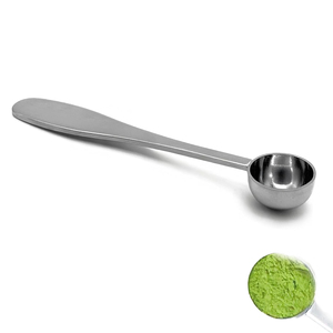Cuillère doseuse à matcha en acier inoxydable de 1 gramme personnalisée avec service de logo OEM - Product Image 1