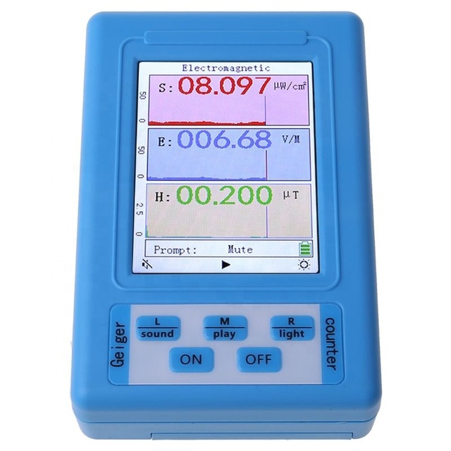 ROKTOOLS Electromagnetic Radiation Detector EMF Meter Radiation Dosimeter Monitor Tester