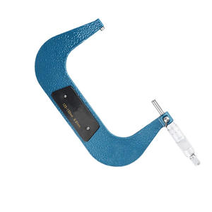 Nauwkeurige precisie buitenmicrometer <span class=keywords><strong>0</strong></span>-25/25-50/50-75/75-100 mm met hardmetalen punt voor bewerking en gereedschapsinspectie - Product Image 5