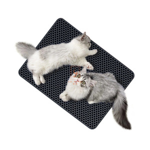 Zhicheng <b>Cat</b> Litter Mat EVA Rectangle Easy Clean For <b>Cats</b> - Product Image 3