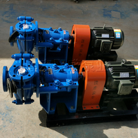 Pompe à boue minière horizontale à joint gland personnalisé haute pression, en fonte ductile, résistante à l'abrasion et à la corrosion, pour le charbon