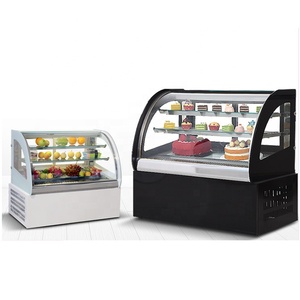 Solution de vente au détail commerciale |   Économie d'énergie |   Vitrine réfrigérée de comptoir pour pâtisseries et gâteaux, congélateur de boulangerie |   Professionnel - Product Image 1