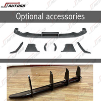 Kit de carrosserie de conversion de modification automatique pour Audi A7 C8 2019-2025 Mise à niveau vers la jupe latérale de diffuseur de calandre de pare-chocs avant arrière Rs7