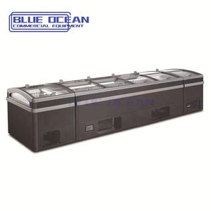 Pantalla de puerta de vidrio Low-E de alta calidad para congelador de Isla de supermercado temperatura única al por mayor <span class=keywords><strong>barato</strong></span> - Product Image 1