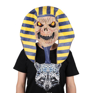<span class=keywords><strong>Masque</strong></span> de zombie maléfique <span class=keywords><strong>pharaon</strong></span> d'halloween, accessoire de fête de costume de tête pleine de momie d'horreur, <span class=keywords><strong>masque</strong></span> de latex effrayant de film <span class=keywords><strong>masque</strong></span> de mal de résident poétique - Product Image 3
