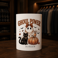 Autocollants en gros pour impression sur T-shirt en coton, film DTF PVC à transfert thermique, encre blanche, motif fantôme d'Halloween, spécialisation dans la dentelle