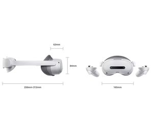 PICO 4 Ultra Enterprise все-в-одном VR-гарнитура 2,56 дюймов 4K + разрешение 90 Гц частота обновления 12G + 256G память бинокулярное зрение - Product Image 4