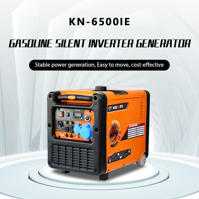 Portable 5kw Power Super Silent Inverter Gasoline Generator/ Electric Remote Starting 220V 5500w Petrol Generator for Camp