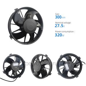 Ventilador Axial ebmpapst W3G300-RQ28-56 M3G074-CF de 300 mm, 27.5 V CC, 320 W, 11.5 A, con Rodamiento de Bolas, para Aire Acondicionado de Autobuses y Automóviles - Product Image 2