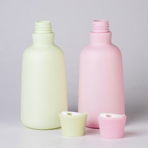 Botella de Loción Rosa PET, Botella Recargable para Champú y Gel de Ducha, con Tapa Qianqiu, Personalizable - Product Image 2