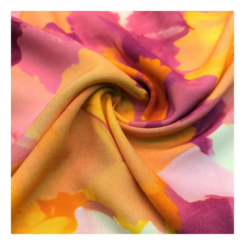 Fashion Design fiore colorato personalizzato 100x80 tessuto semplice strizzacervelli 100% tessuti in popeline Ryon