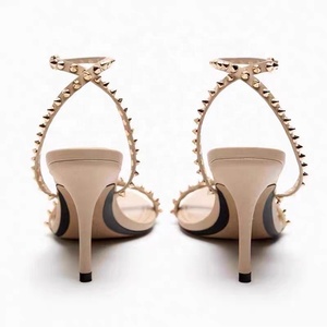 Diseños Personalizados, Sandalias de Tacón Alto para Mujer Madura, con Punta Puntiaguda, Tiras en el Tobillo, Tacones Finos - Product Image 4
