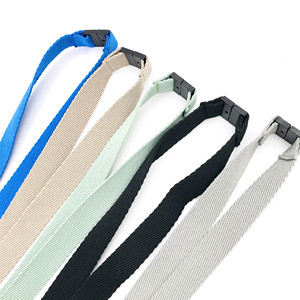 Solid Colors Luxury Lanyards Customized Design Neck Strap - Product Image 3