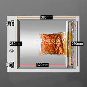 DZ-260 Small Desktop Electric Fresh Fish Vegetable Vaccum Sealer Vacuum Packing Machines Food