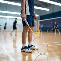 Raquette de badminton en fibre de carbone haut de gamme OEM personnalisée, manche S3, cordes durables, procédé de mousse dure, poids 6U, tension 32 LBS