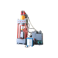 Presse à blocs quatre colonnes entièrement automatique PLC pour le compactage de copeaux métalliques (aluminium, cuivre) et le recyclage