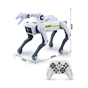 <span class=keywords><strong>Robot</strong></span> <span class=keywords><strong>chien</strong></span> quadrupède <span class=keywords><strong>intelligent</strong></span> en promotion, animal de compagnie électronique IA, interactif vocal, télécommande, application mobile, système double - Product Image 5