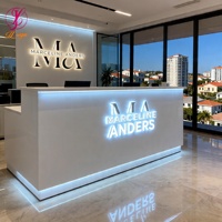Letreros Comerciales Personalizados para Exteriores, Letras Iluminadas de Acero Inoxidable, Letrero Circular Redondo, Letrero Luminoso LED con Logotipo
