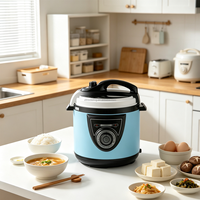 Autocuiseur Électrique Grande Taille Multifonctionnel en Option pour la Préparation de Repas en Groupe et la Vente en Gros