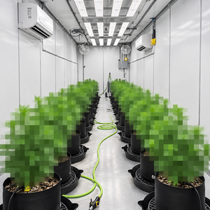 Contenedor de envío inteligente Smart Hemp 40HQ, cuarto de cultivo hidropónico interior, luz LED de espectro completo, sistema de control climático para uso comercial - Product Image 4