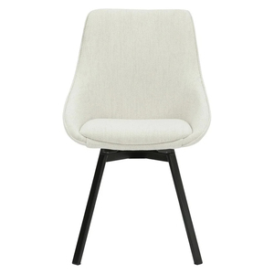 <span class=keywords><strong>เก้าอี้</strong></span>รับประทานอาหารผ้าข้าวสีขาวสำหรับร้านอาหารและห้องครัวดีไซน์สวยไม่มีที่วางแขน - Product Image 1