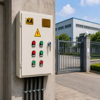 Caja de Distribución Industrial Huaxing LPZ30 de Alta Resistencia, Impermeable IP54, Multivoltaje 450V, 300A, 6 Tomas para Energía Eléctrica