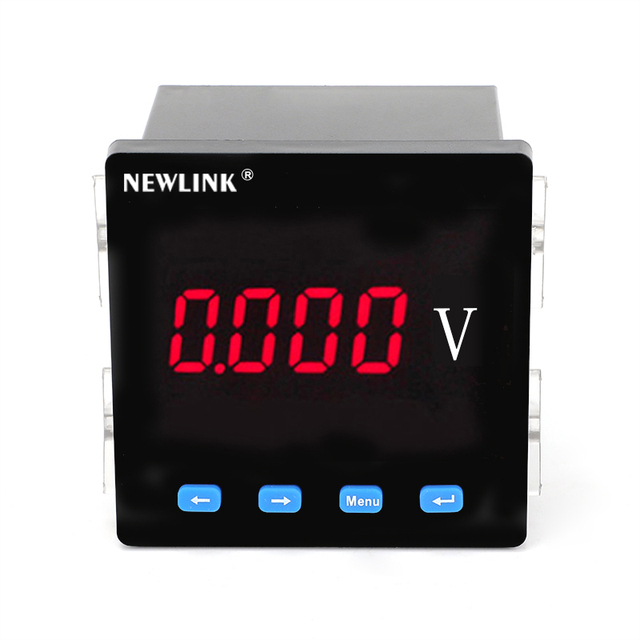 Direct Factory Wholesale Single-Phase LED Display Digital DC Voltmeter Meter Electric Meter