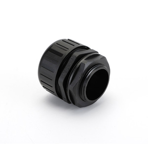 Raccord étanche en nylon plastique ondulé avec joint d'étanchéité et serrage rapide pour raccords de conduites électriques - Product Image 3