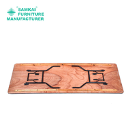 SK-ZDZ-A002 langlebige rechteckige klappbare Bankett Tisch laminiert Top 48x24x30 Zoll für Veranstaltungen
