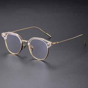 סיטונאי אופטי אצטט eyewear מסגרת טיטניום קוצר ראייה משקפיים מסגרת משקפיים משקפיים מסגרות לגברים - Product Image 3