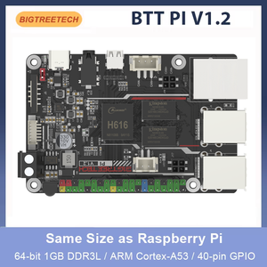 บอร์ด BIGTREETECH BTT PI V1.2 ใหม่ 40 พิน GPIO Quad Core Cortex-A53 2.4G WiFi สำหรับ Raspberry PI 3B Orange Pi Klipper เครื่องพิมพ์ 3 มิติ DIY - Product Image 4
