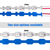 Bande lumineuse LED de type H, directement de l'usine, conception modulaire avec connecteurs Plug & Play, 12V/24V, 28 LED/m, pour usage commercial