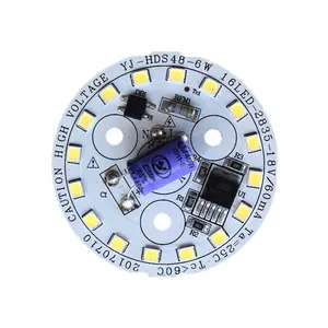 CE RoHS הסמכה 130lm/W 6W 220V AC DOB ללא נהג LED מודול PCB PCBA עבור LED Bulblight