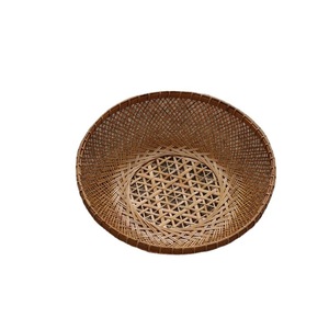 Handmade <b>Bamboo</b> Woven Storage <b>Basket</b> Round For Tea Set Home Living Room Use Anji Origin - Product Image 5