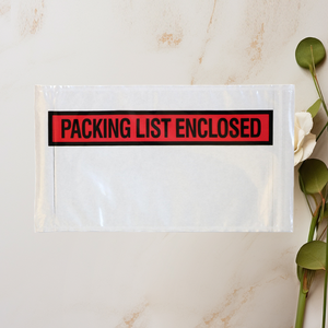 Custom Size Adhesive Backed Packing List <b>Bag</b> High Transparent PE Back Glue Pouch Wholesale Waterproof Shipping <b>Document</b> Pouch - Product Image 1