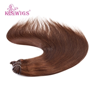 Wholesale 100% Chinese Remy Human <b>Clip</b> Hair Extension Cuticle Aligned Double Drawn Soft No Shedding Dark Color Natural Straight. - Product Image 6