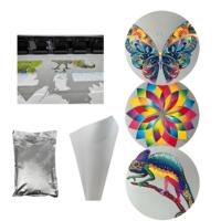 Poudre adhésive thermofusible pour tissu poudre fine Dtf poudre de sublimation Dtf