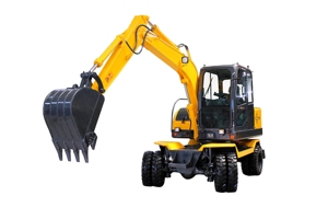Excavadora de ruedas hidráulica LICHMACH de 5 toneladas, motor Yanmar de alto rendimiento, 1 año de garantía, nuevo modelo de excavadora PLC de cubo, excavadora - Product Image 2
